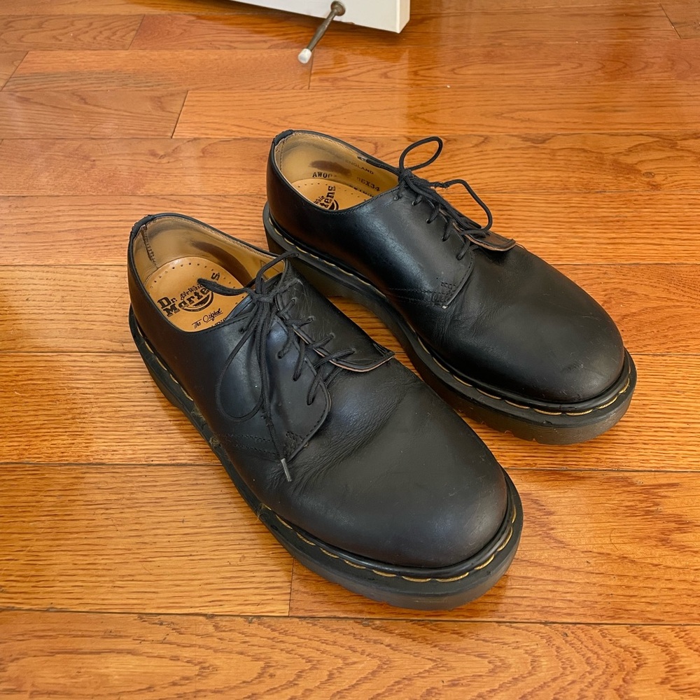 Dr.Martens Vintage Bex 34 Made in England Oxfords Black US women's 9 men…